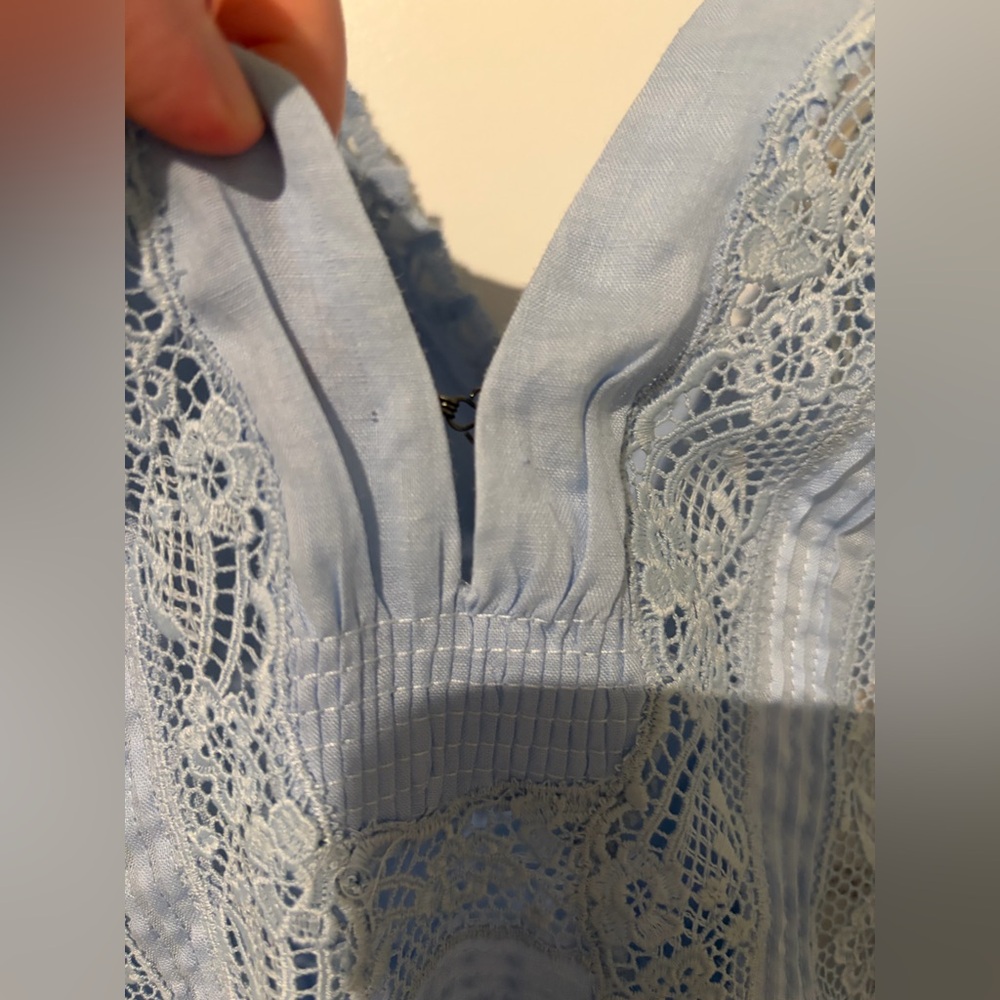 Doen Victoria Dress in Icy Blue - Picture 6 of 9